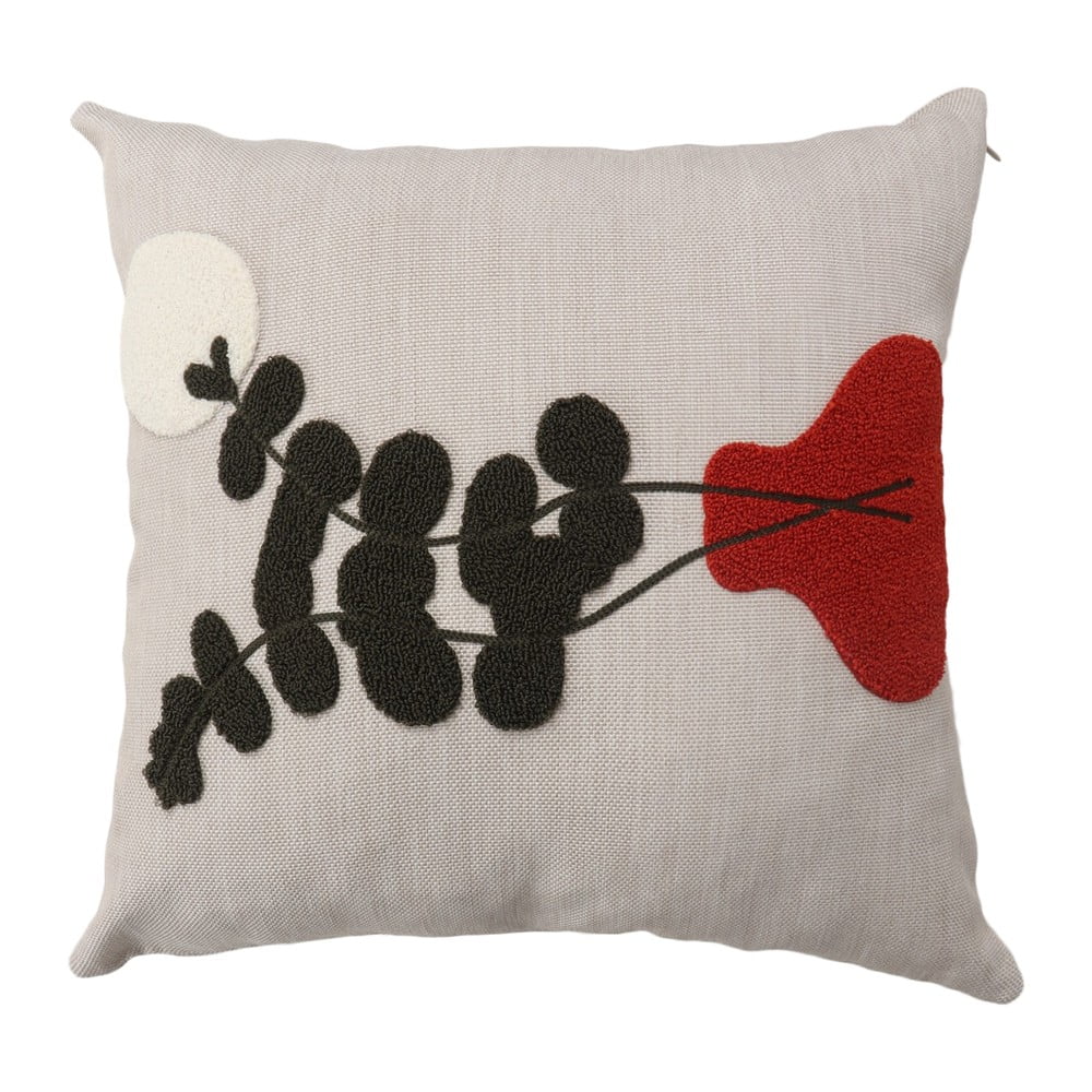 Ľanový dekoračný vankúš 43x43 cm Vazo – Mioli Decor