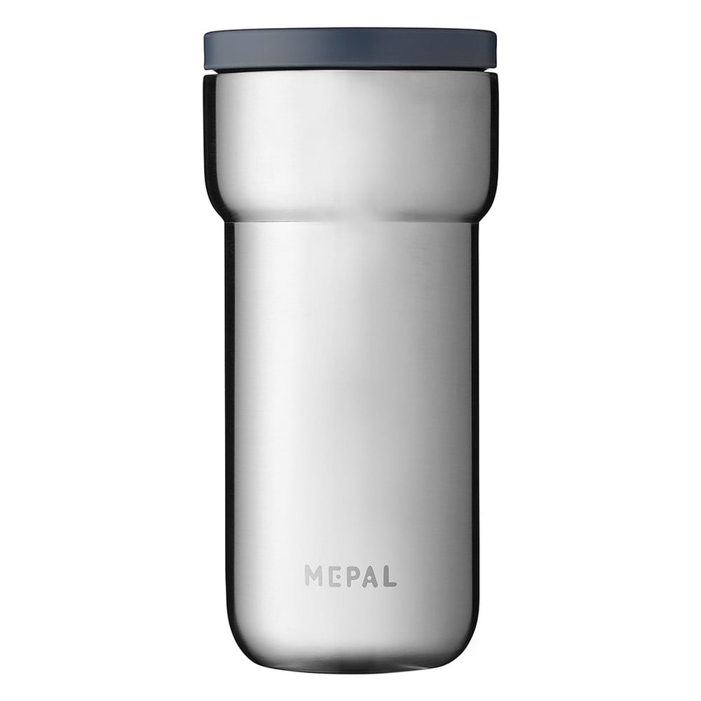 Termohrnček v striebornej farbe 375 ml Natural brushed – Mepal