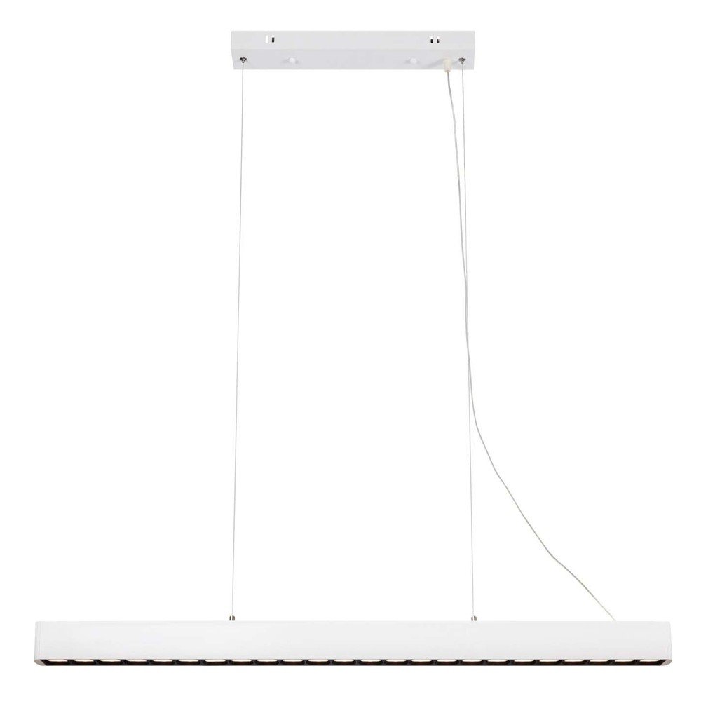 Biele LED závesné svietidlo s kovovým tienidlom Plano – Markslöjd