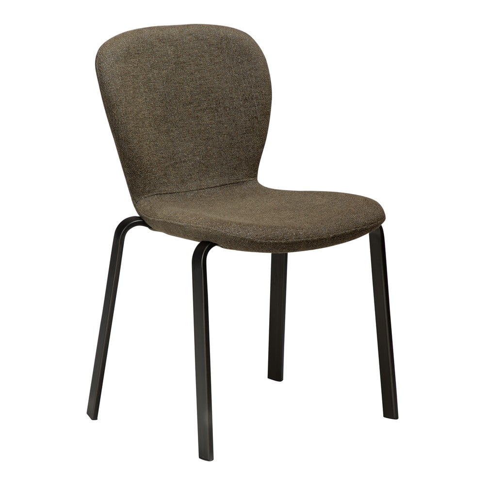 Khaki čalúnená jedálenská stolička Heap – DAN-FORM Denmark