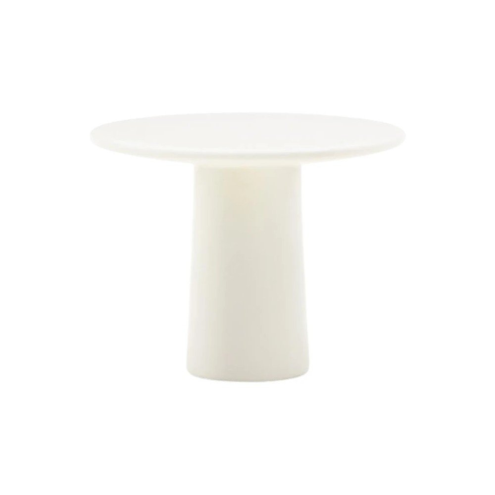 Betónový okrúhly Záhradný konferenčný stolík ø 65 cm Albanella – Kave Home