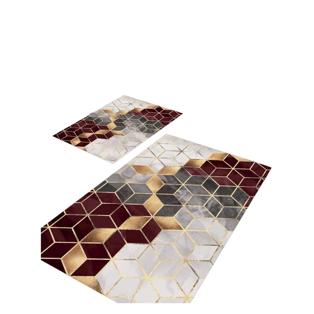 Kúpeľňové predložky v súprave 2 ks Optic2 - Mila Home