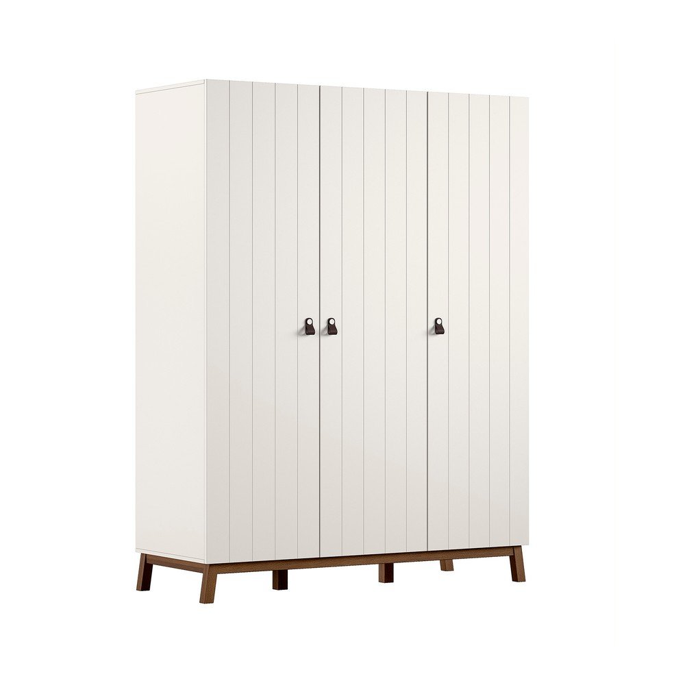 Béžová detská šatníková skriňa 149x196x58 cm Sezane – Vipack