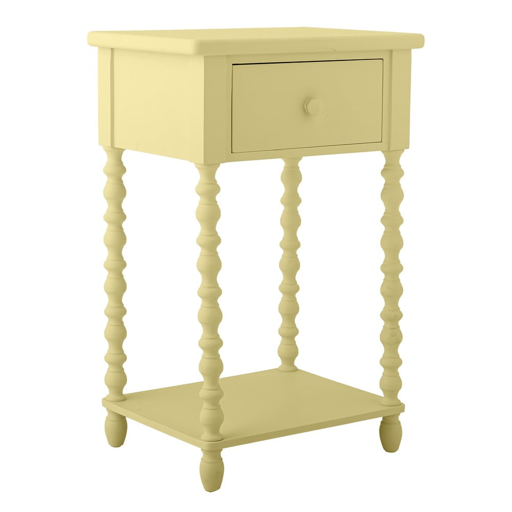 Svetložltý nočný stolík Salino – Bloomingville