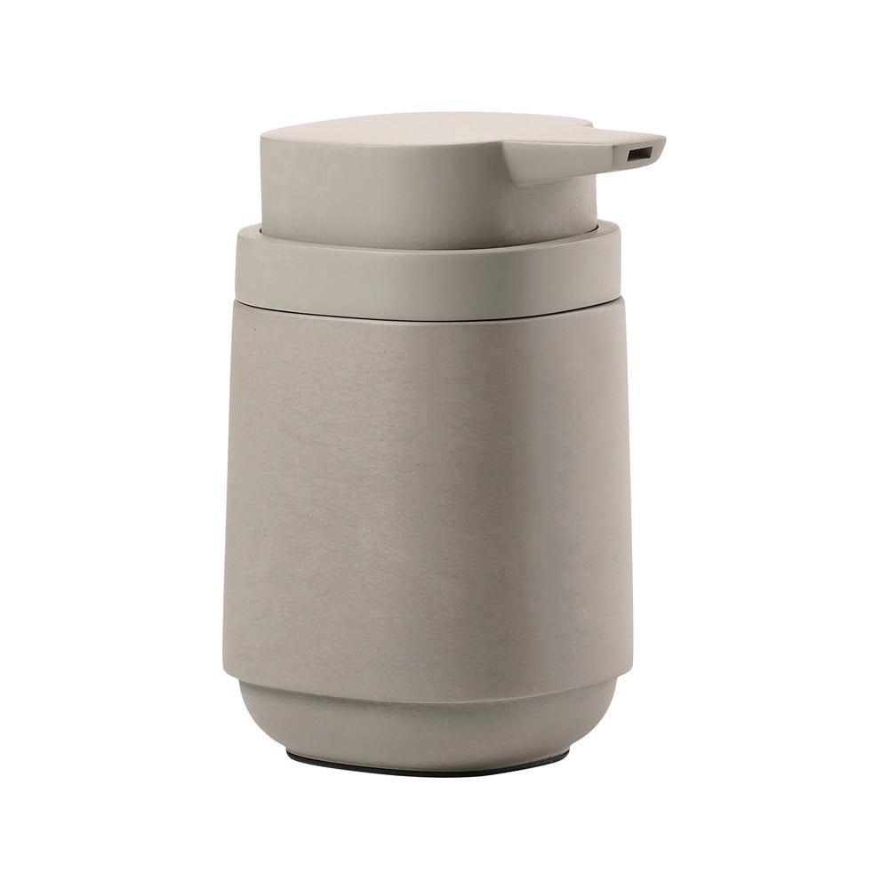 Béžový betónový dávkovač mydla Time - Zone