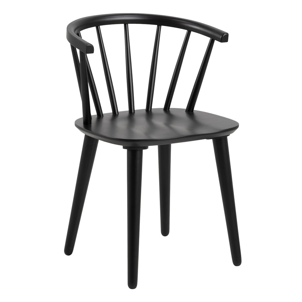 Čierna jedálenská stolička Ida – Actona