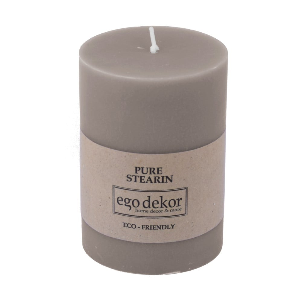 Béžovo-hnedá sviečka Eco candles by Ego dekor Friendly