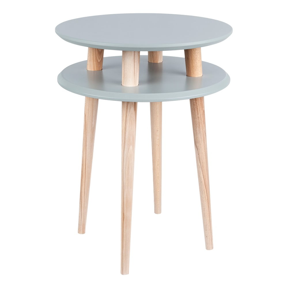 Tmavosivý odkladací stolík Ragaba UFO