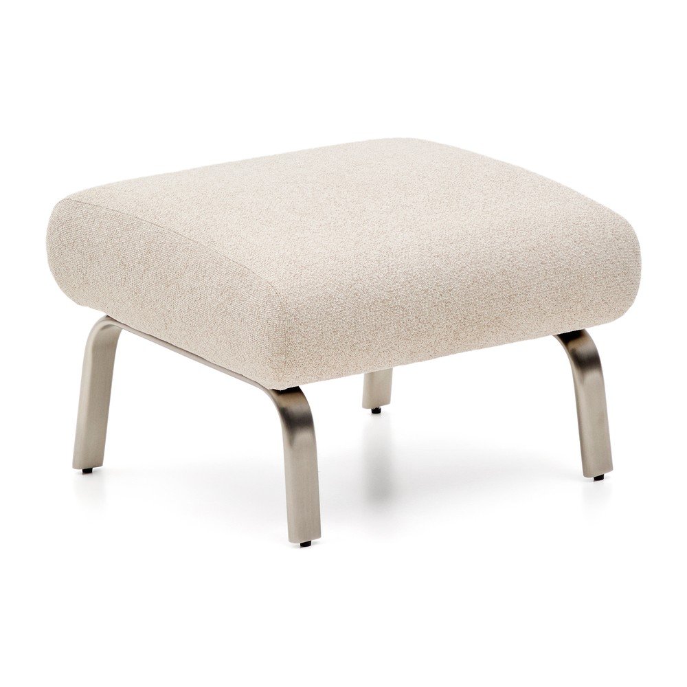 Béžová ženilková podnožka Amsen – Kave Home