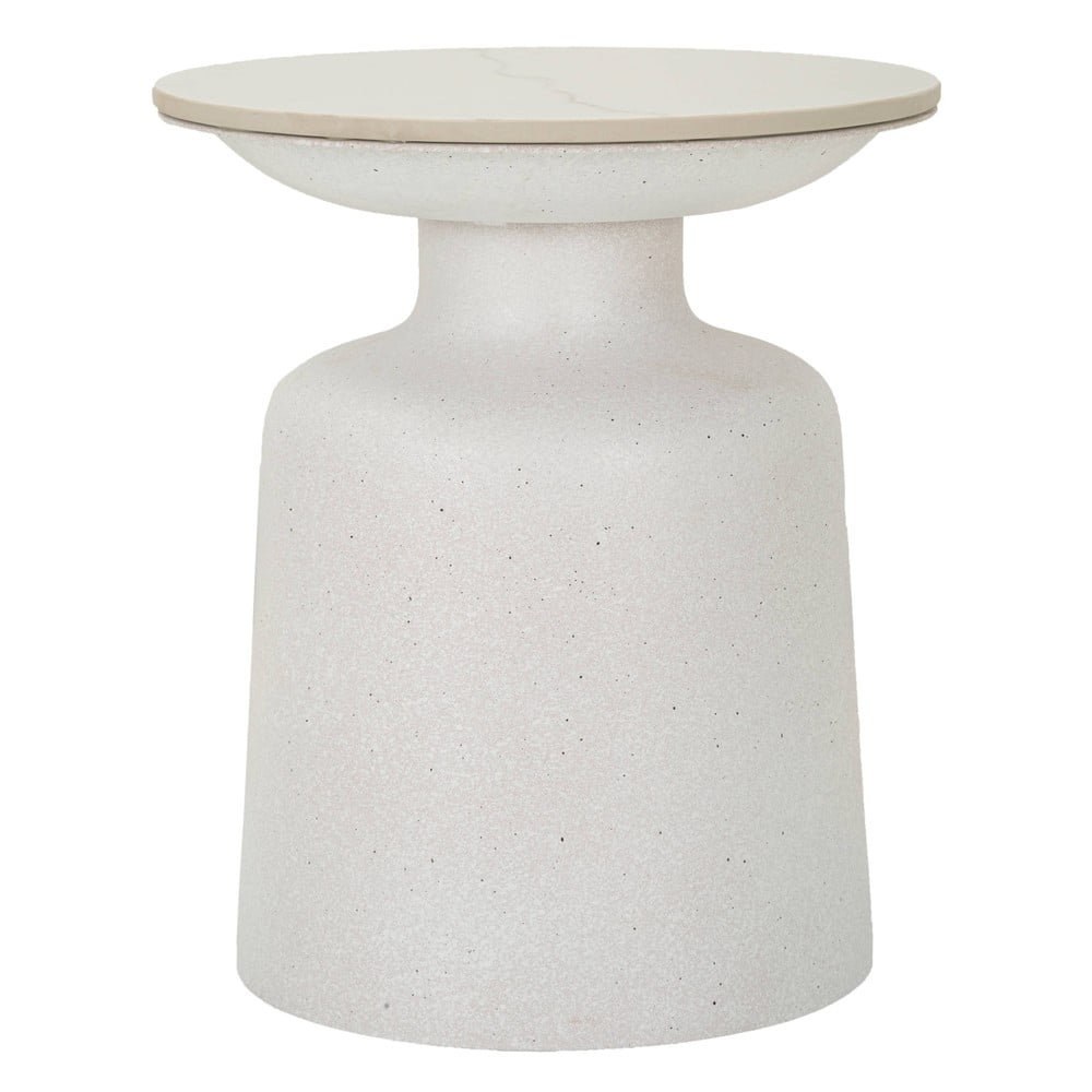 Okrúhly odkladací stolík s keramickou doskou ø 40 cm Fush – Mauro Ferretti