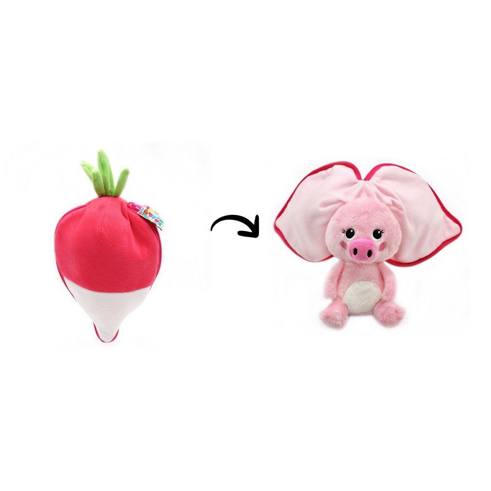 Plyšová hračka Flipetz 2in1 Piglet – Les Deglingos