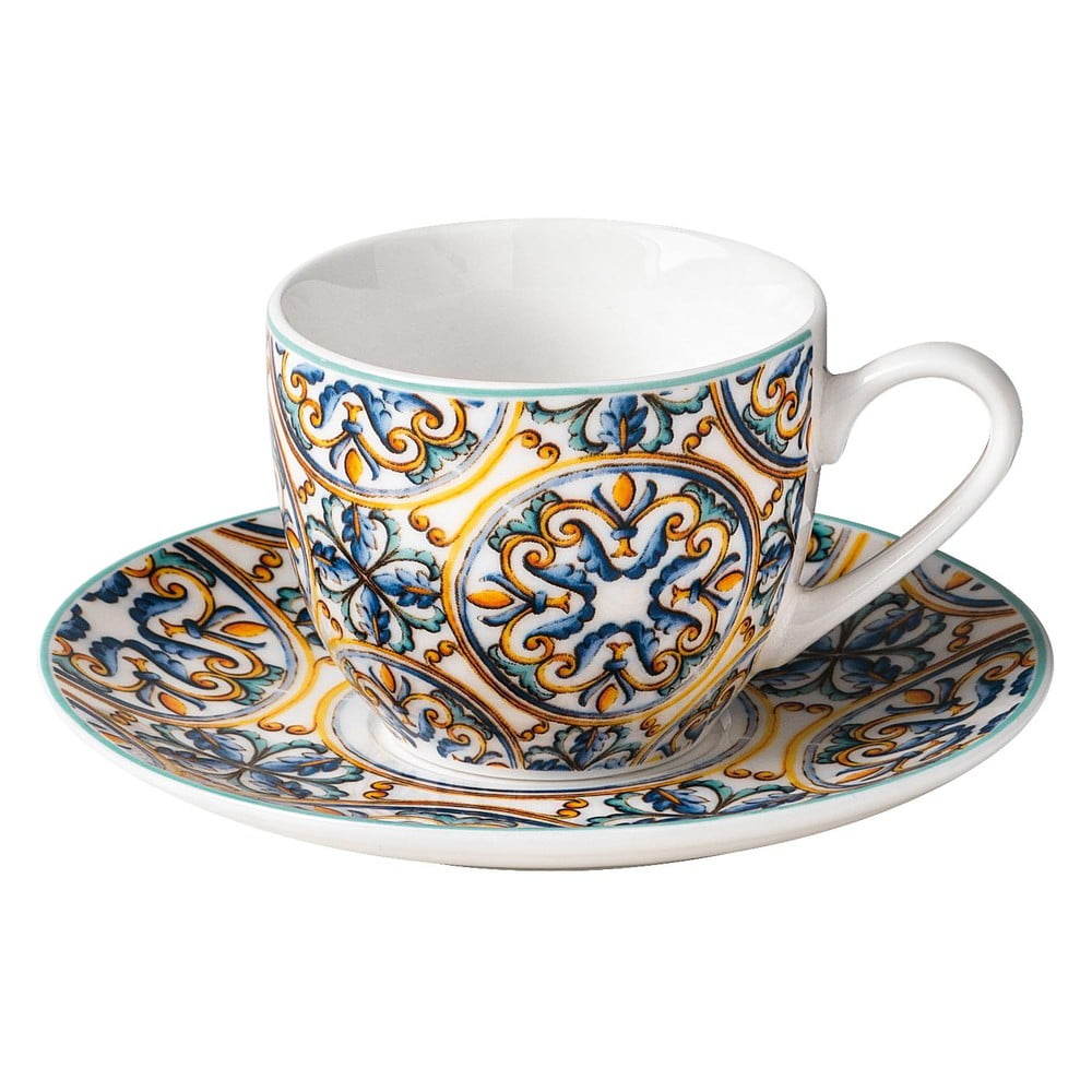 Porcelánové šálky na espresso v súprave 2 ks Medicea – Brandani