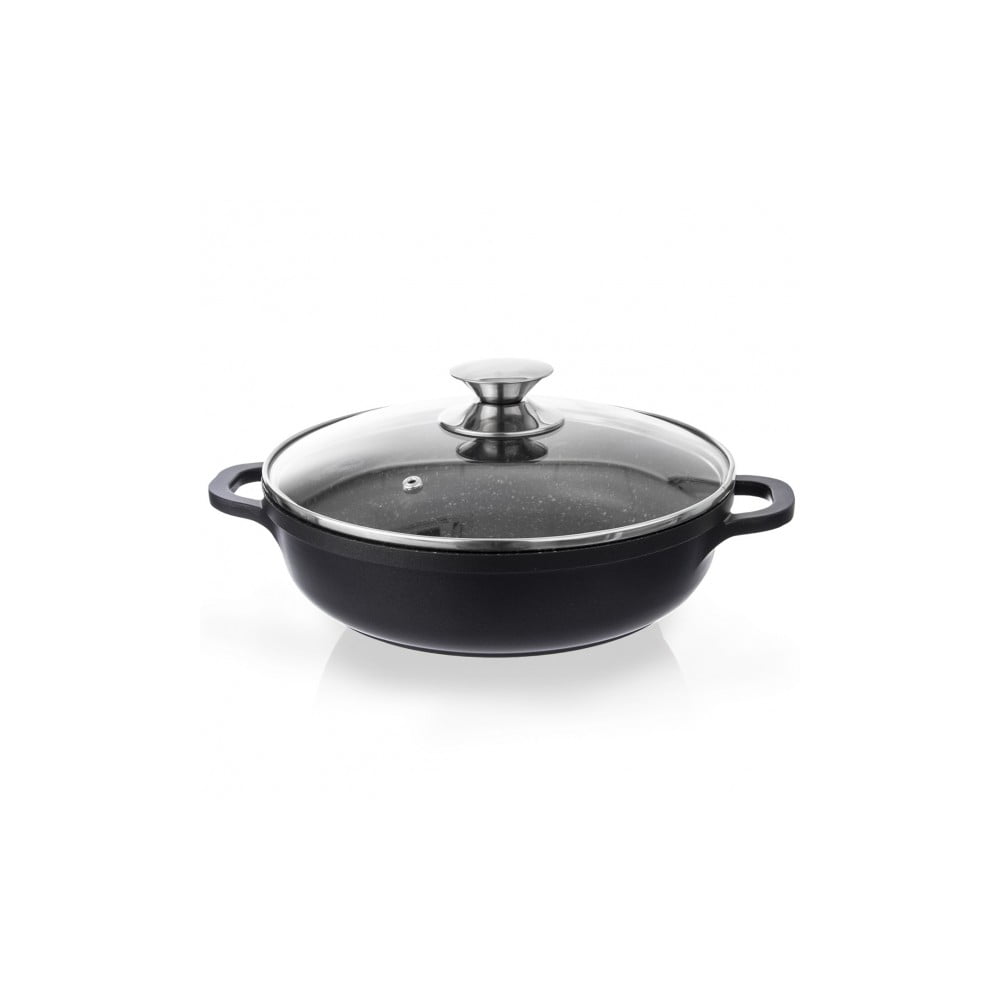 Kastról s nepriľnavým povrchom Pfluon Granit so sklenenou pokrievkou Orion Grande