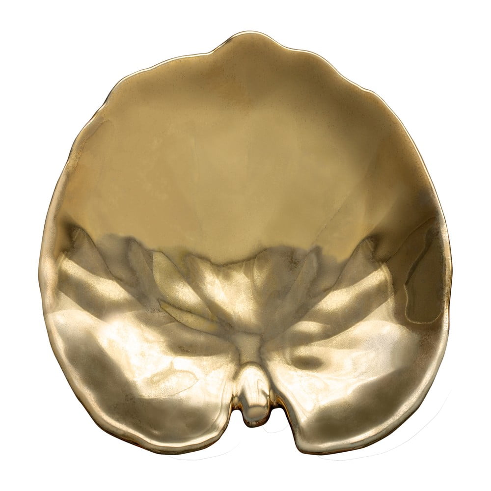 Tanier z kameniny v zlatej farbe Riviera – Costa Nova