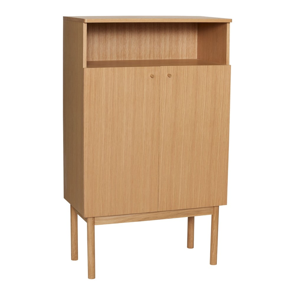 Skrinka v dekore duba v prírodnej farbe 80x135x42 cm Ulterior – Hübsch