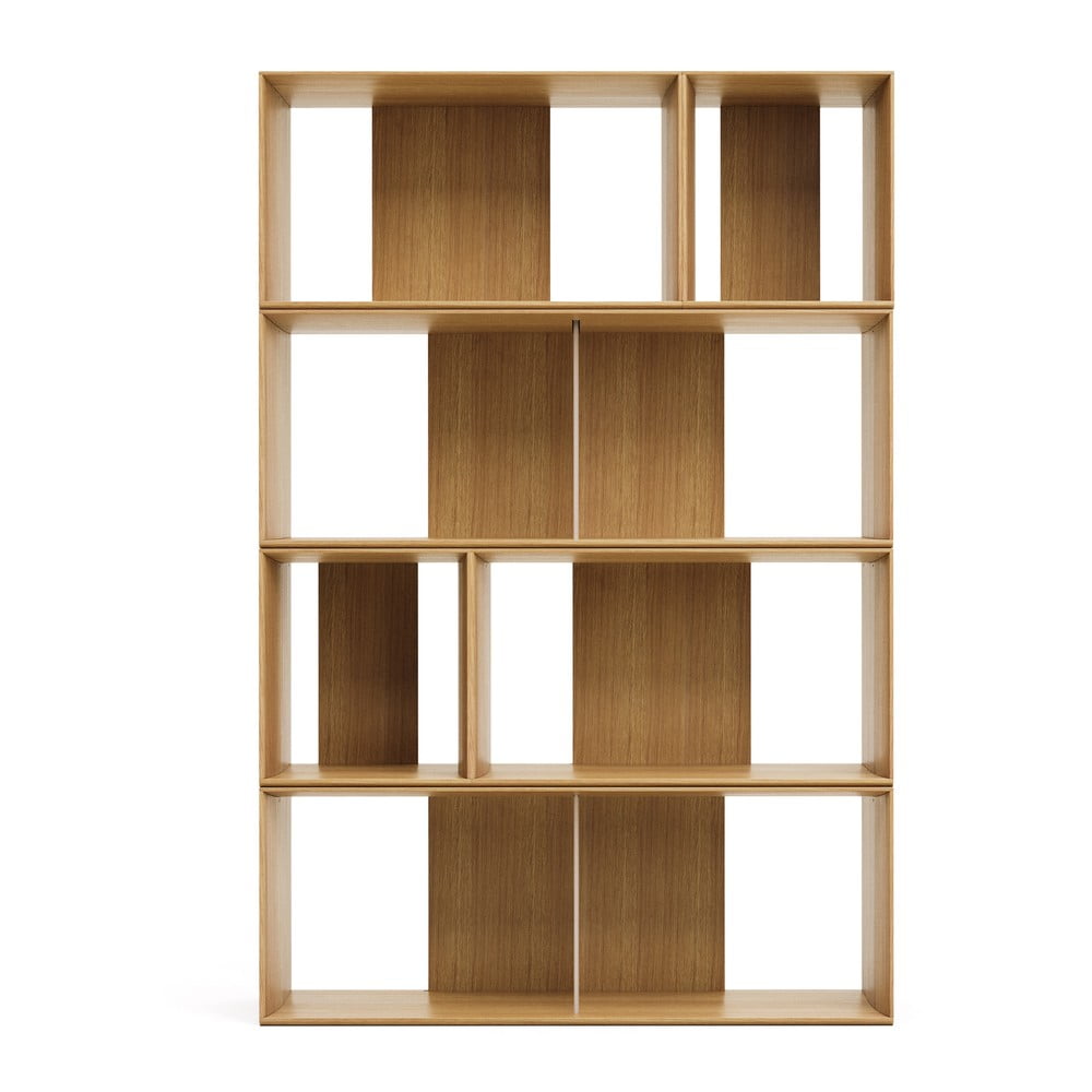 Modulárny policový systém v dekore duba v prírodnej farbe 6 ks 101x152 cm Litto – Kave Home