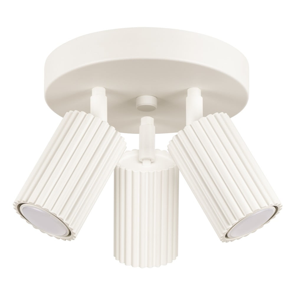 Krémovobiele bodové svietidlo Gleam – Sollux