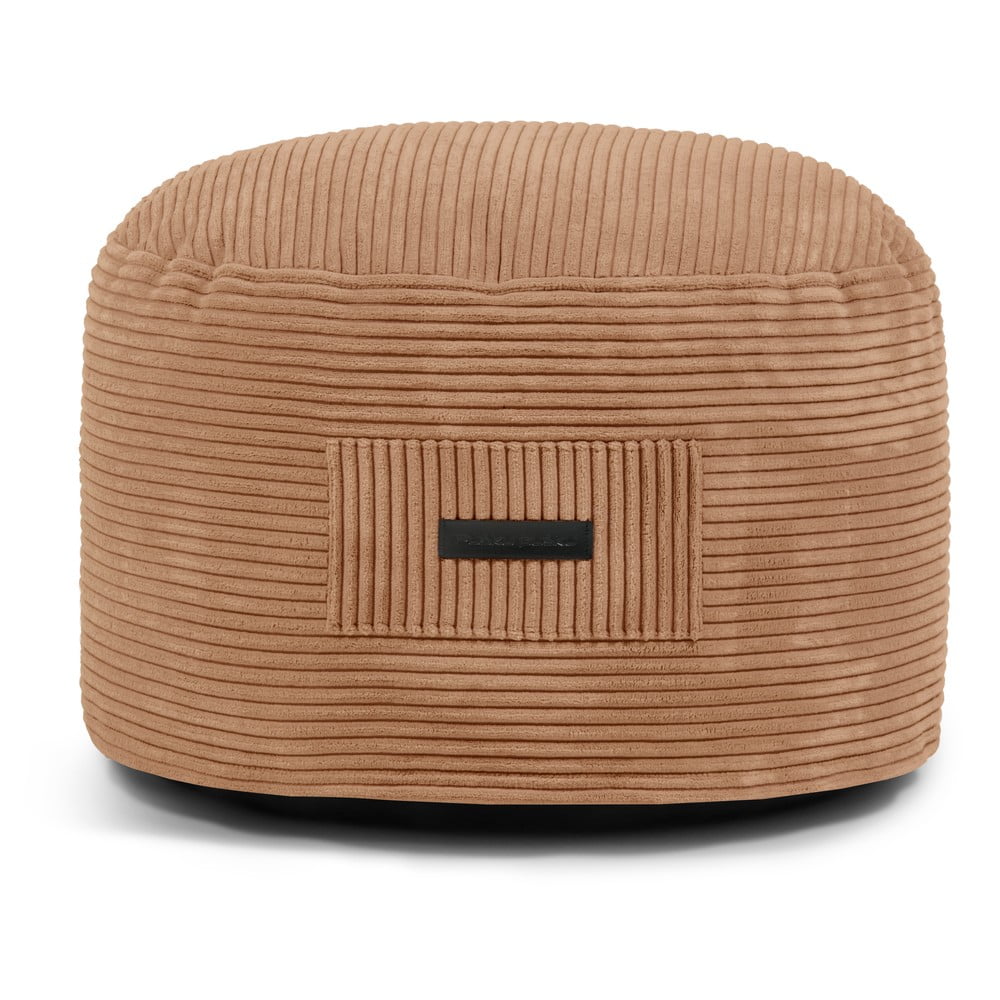 Hnedý menčestrový taburet Om 60 – SLOWDOWN