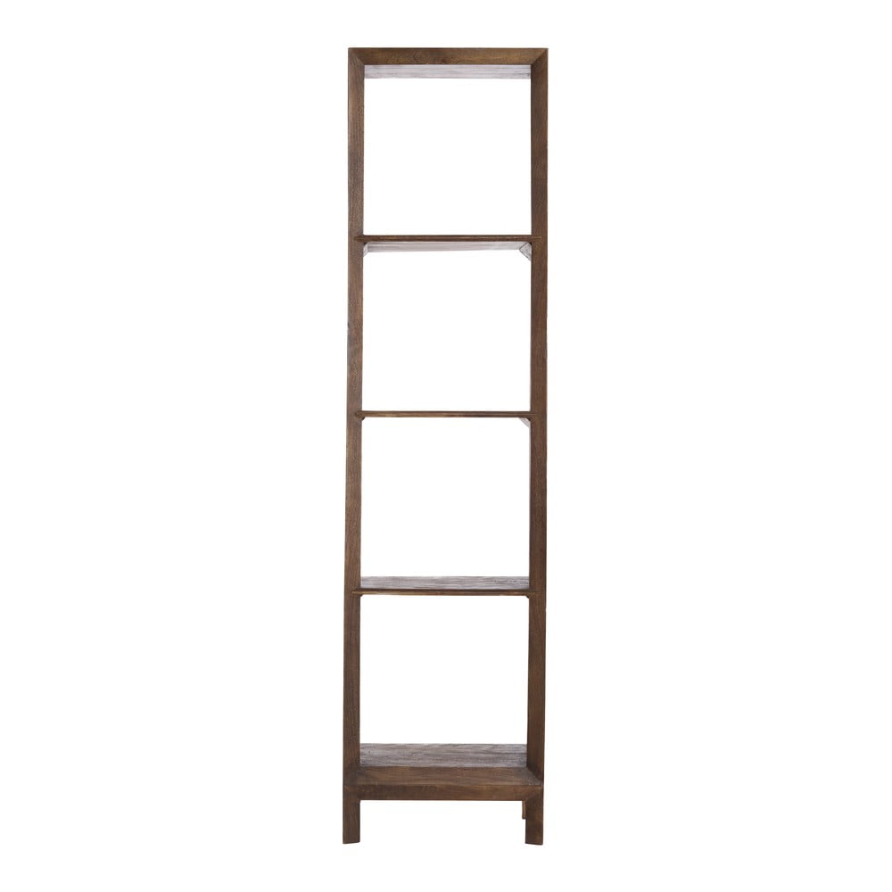 Knižnica z mangového dreva v prírodnej farbe 48x190 cm Sondrio – Light & Living