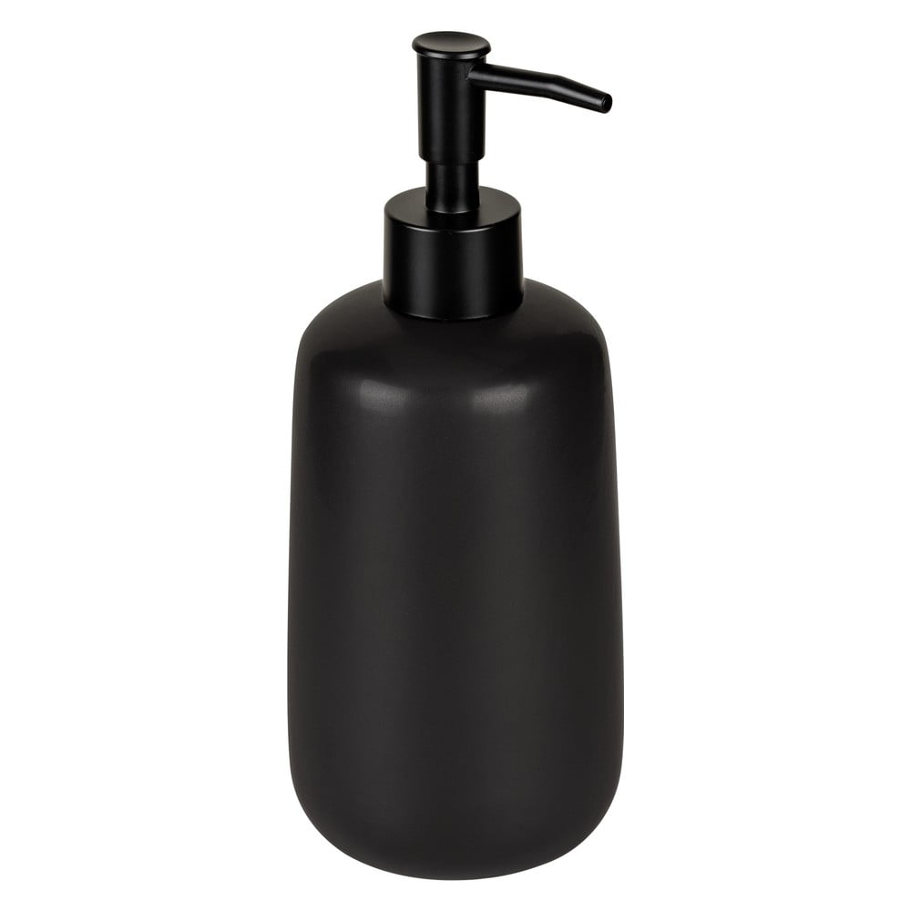 Čierny keramický dávkovač mydla 500 ml Olinda – Allstar