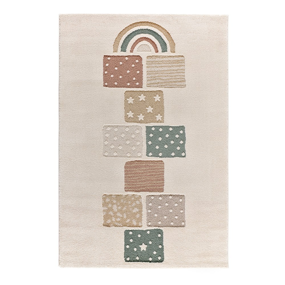 Béžový detský hrací koberec 120x170 cm Clown – Universal