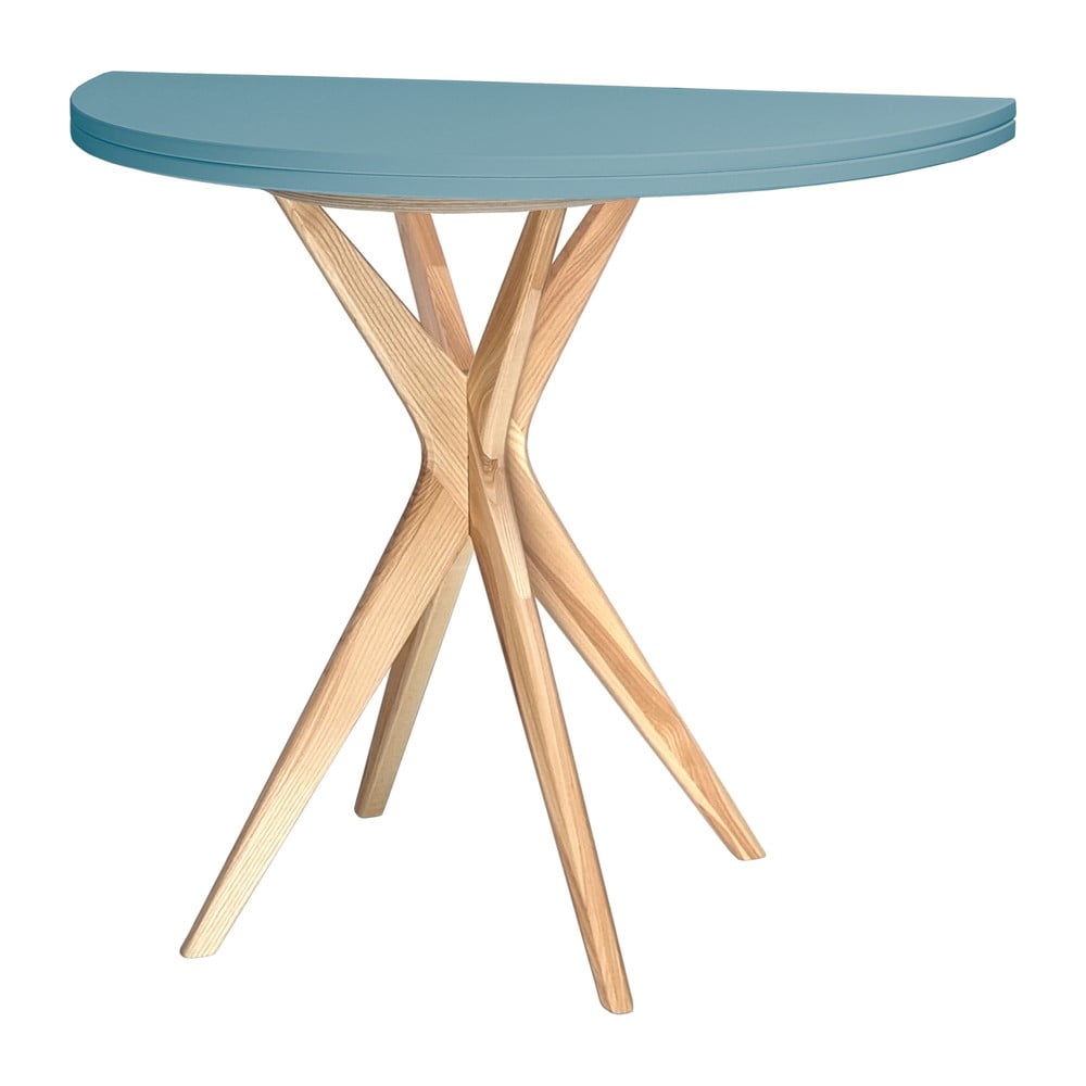 Okrúhly rozkladací jedálenský stôl 45x90 cm Jubi – Ragaba