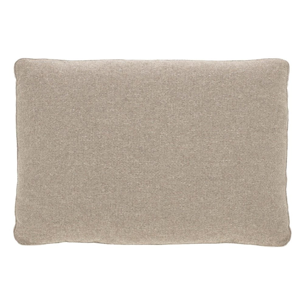 Béžový vankúš na gauč Blok – Kave Home