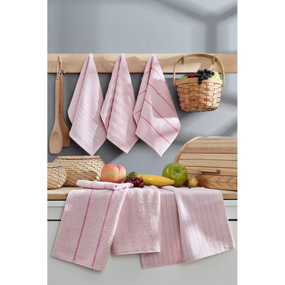 Bavlnené utierky v súprave 6 ks 30x50 cm Sofya – Foutastic