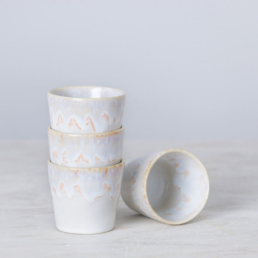 Biela/béžová kameninová šálka 210 ml Grespresso – Costa Nova