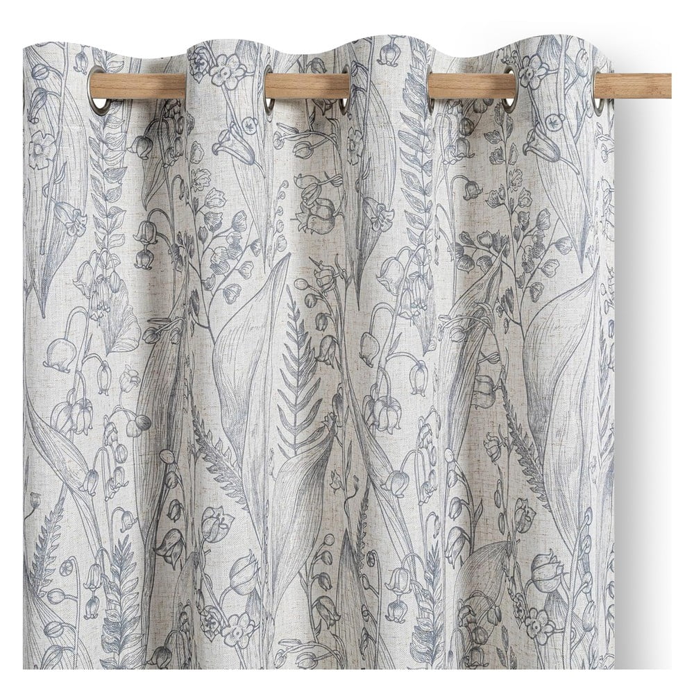 Svetlosivý záves 135x250 cm Selvetia – Restilo