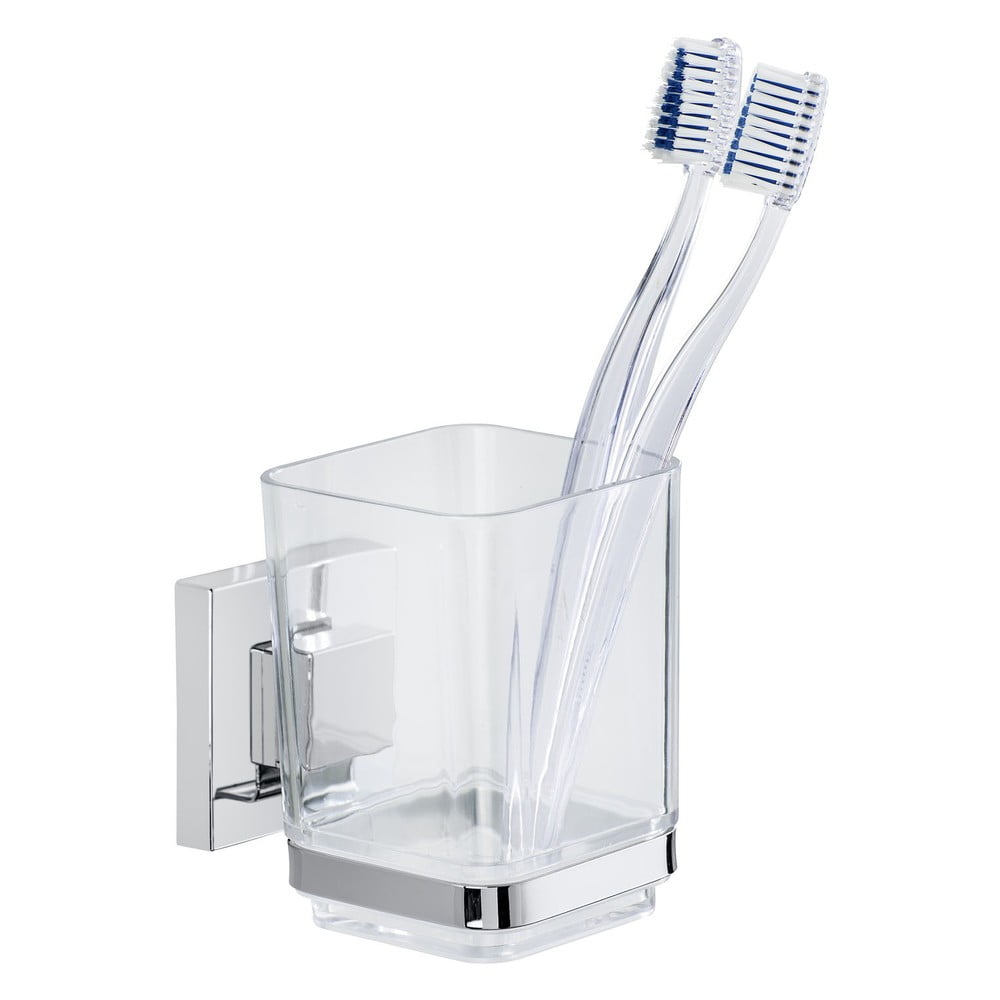 Pohárik na kefky bez nutnosti vŕtania Wenko Vacuum-Loc