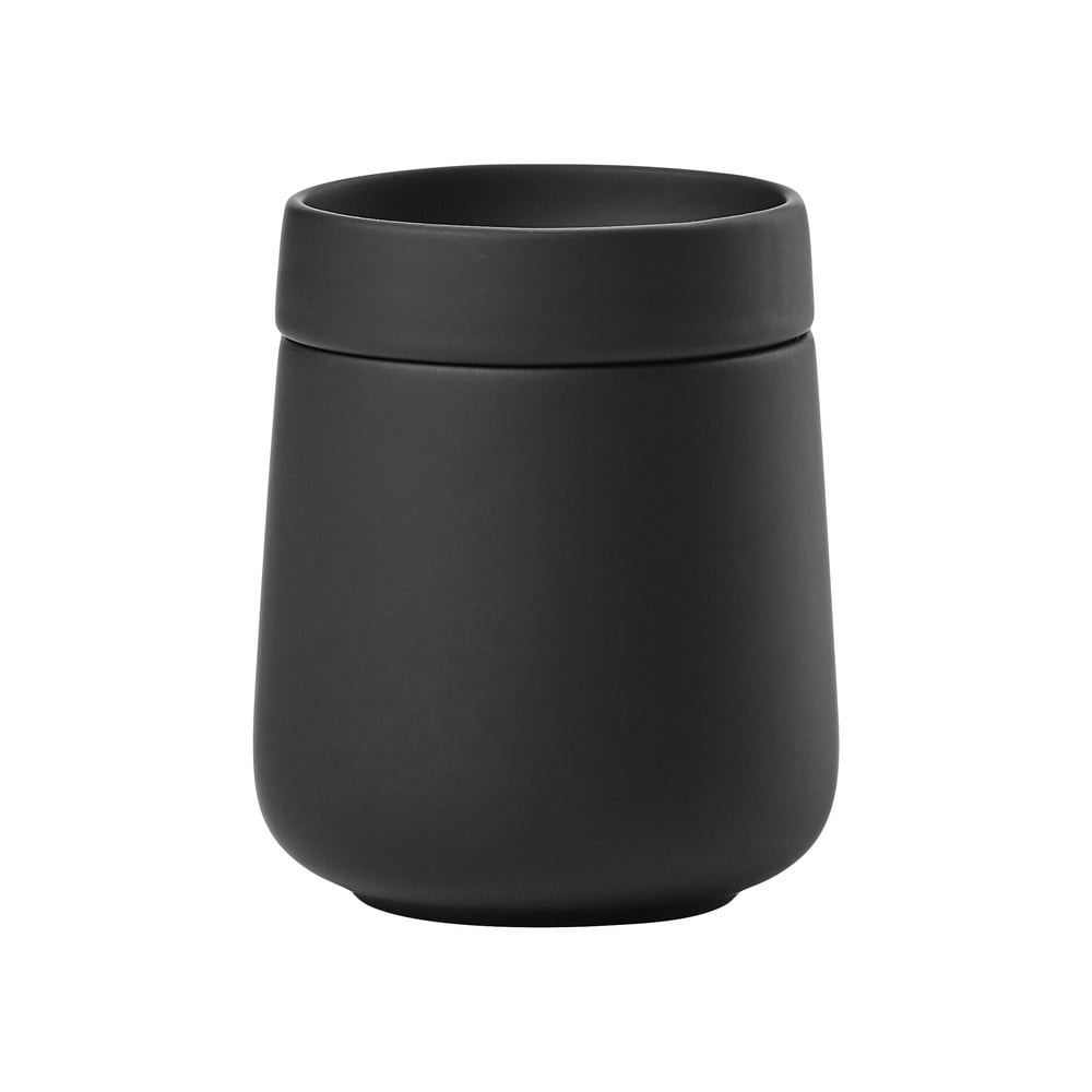 Čierny kameninový kúpeľňový organizér Nova One - Zone