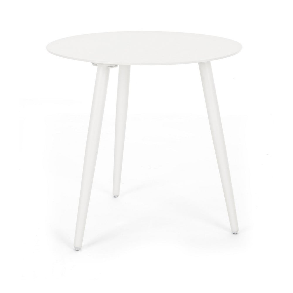 Hliníkový okrúhly záhradný stolík ø 50 cm Ridley – Bizzotto