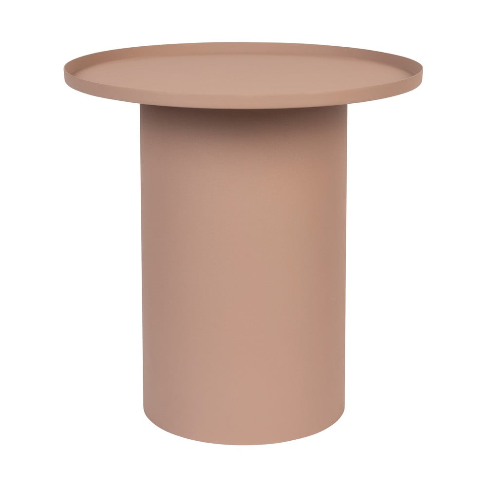 Kovový okrúhly odkladací stolík ø 45