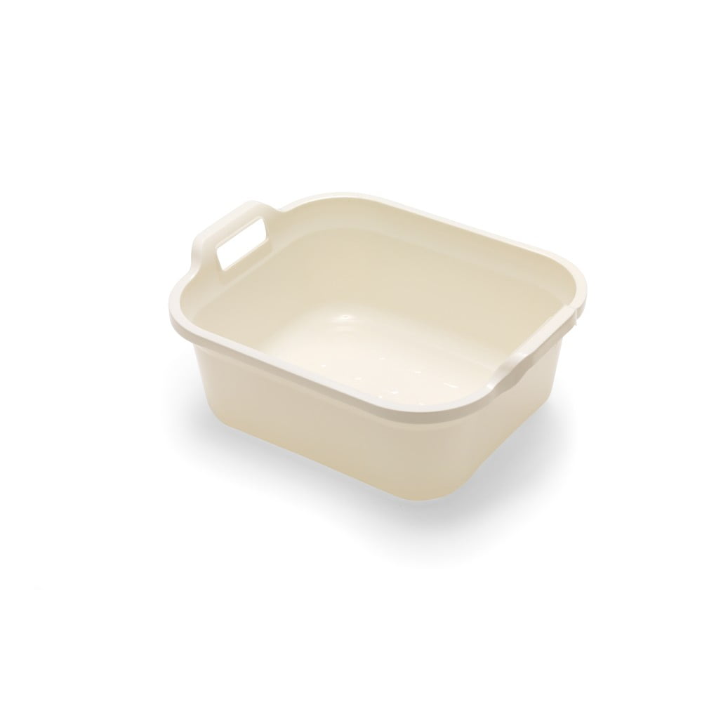 Krémový plastový lavór s dvomi ušami Addis