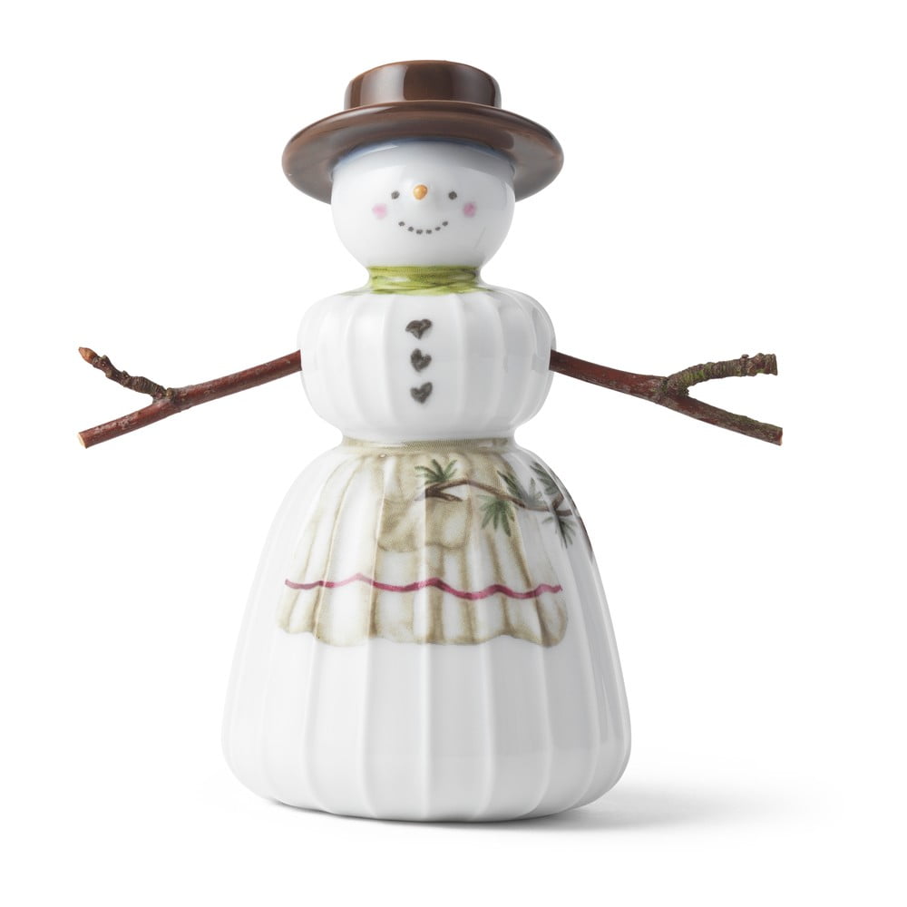 Porcelánová vianočná figúrka (výška  9 cm) Hammershøi Snowwife – Kähler Design
