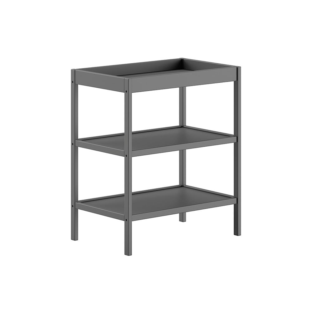 Antracitový prebaľovací pult z bukového dreva Dino – Vipack