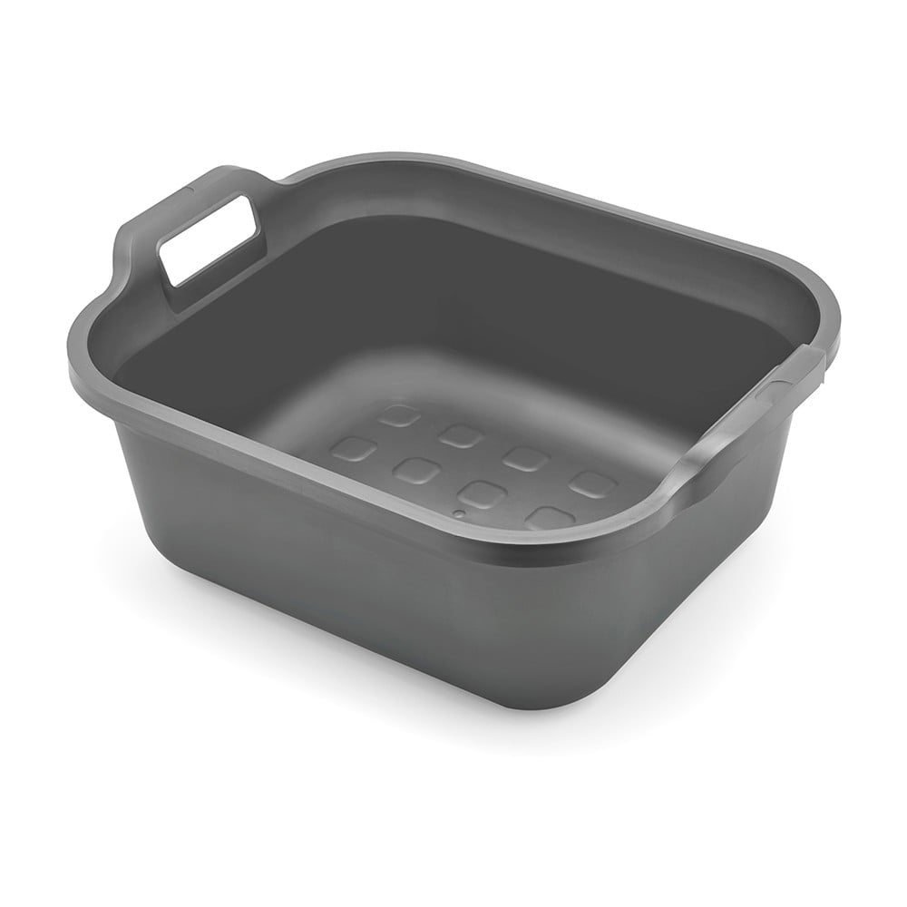 Kovovosivý plastový lavór s dvomi ušami Addis