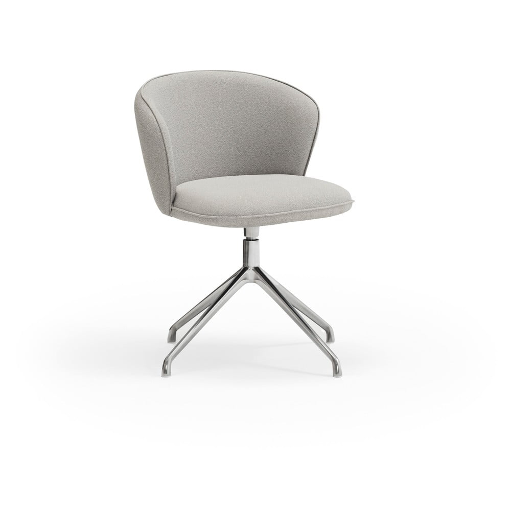 Svetlosivé čalúnené jedálenské kreslá v súprave 2 ks Add – Teulat