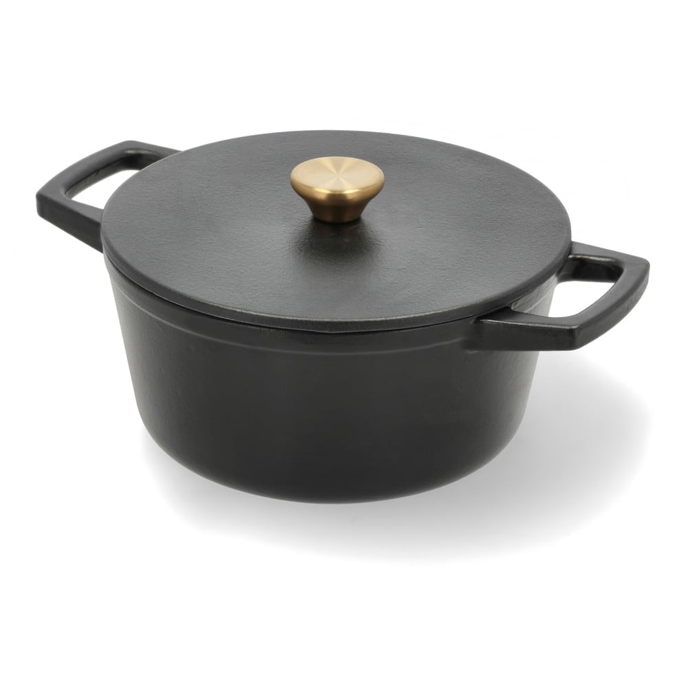 Liatinový hrniec s pokrievkou na indukciu 3