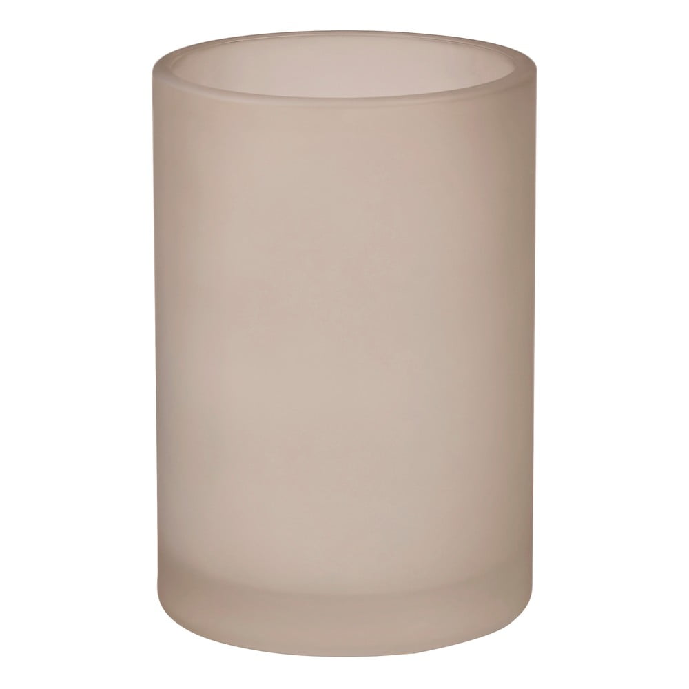 Béžový sklenený téglik na zubné kefky Modest – Mette Ditmer Denmark