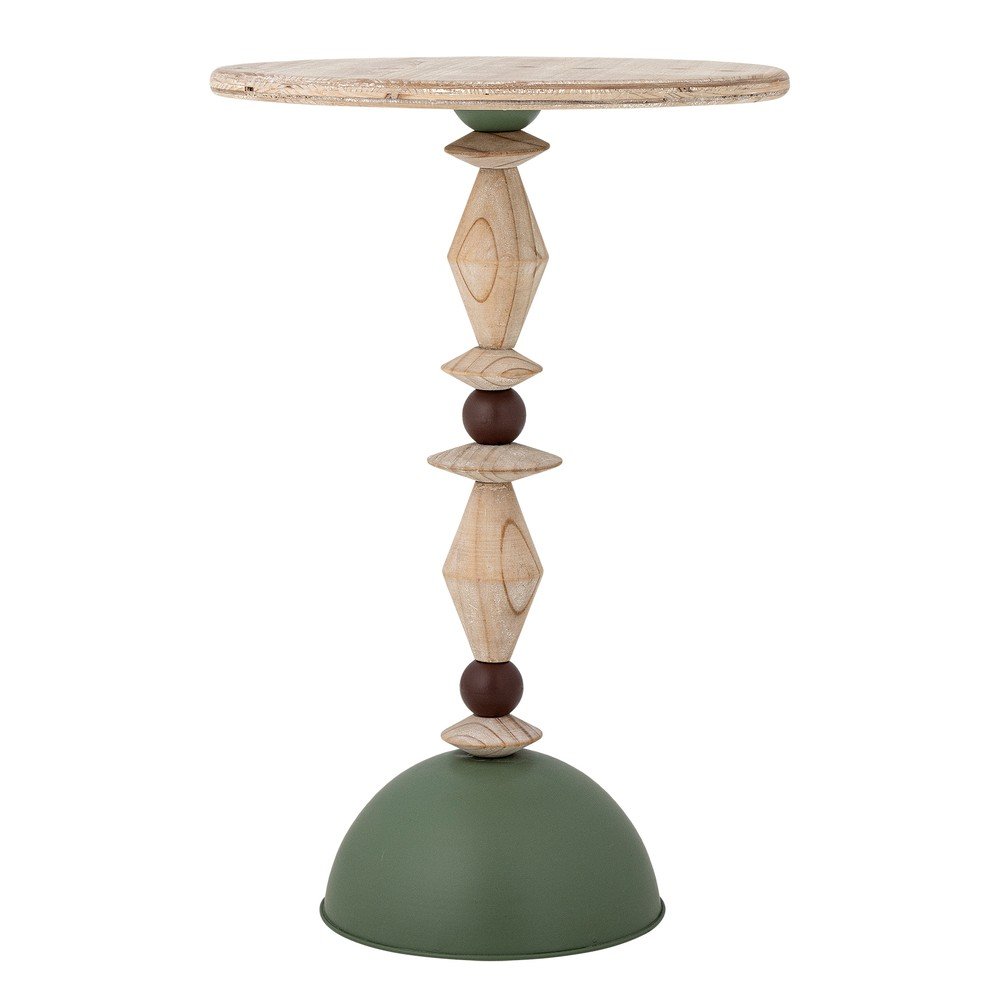 Okrúhly odkladací stolík z jedlového dreva ø 40 cm Mannelli – Bloomingville