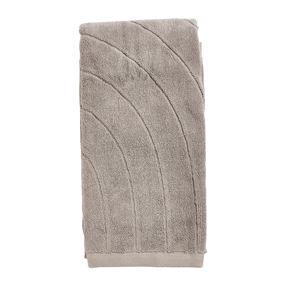 Sivý froté bavlnený uterák 50x100 cm Time – Zone