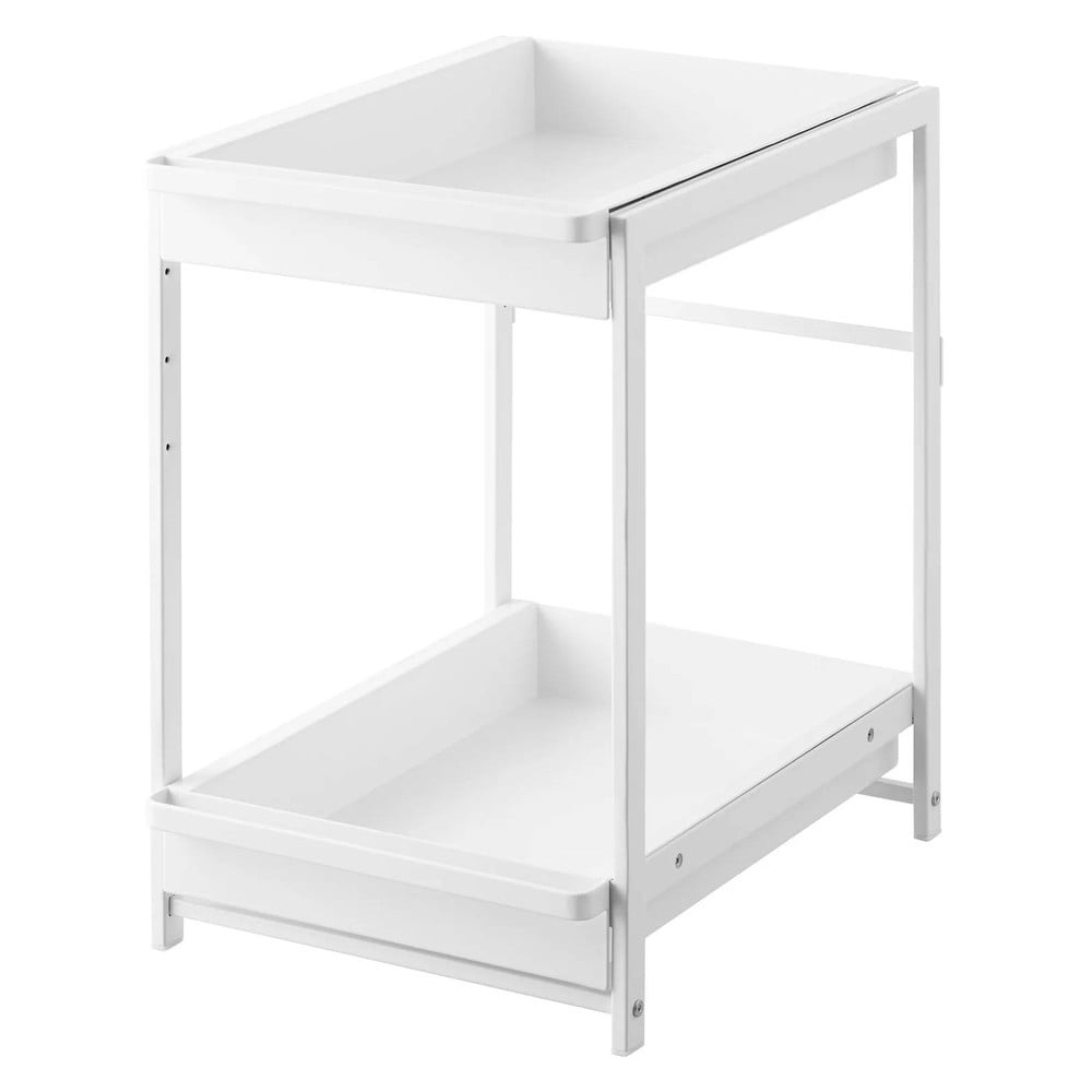 Biela kovová prídavná polička 30x42 cm Tower – YAMAZAKI