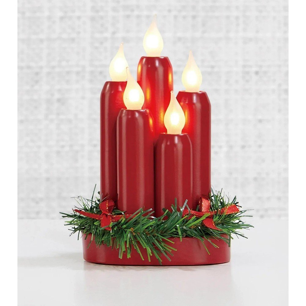 Červená vianočná svetelná dekorácia Hanna – Markslöjd