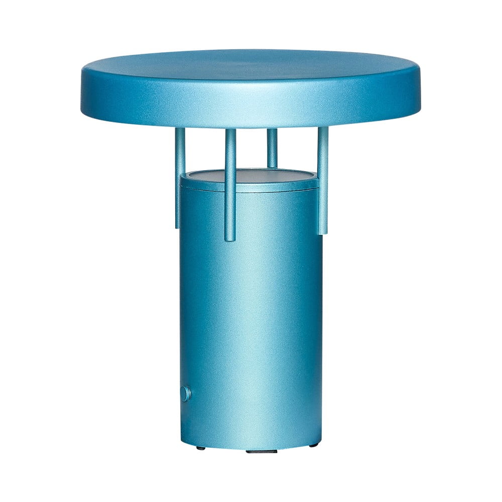 Modrá LED stmievateľná stolová lampa (výška 20 cm) BringMe – Hübsch