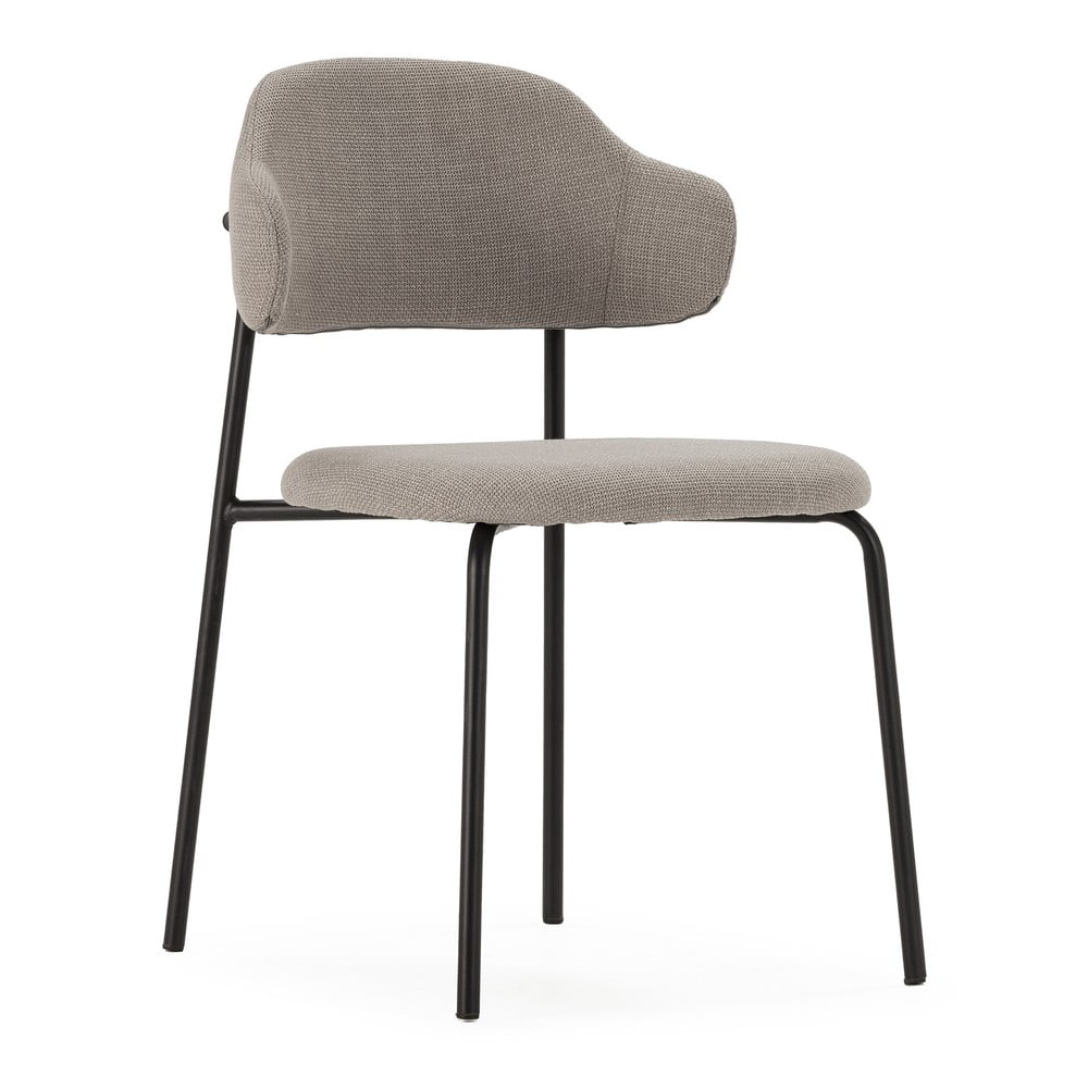 Svetlosivé jedálenské stoličky v súprave 4 ks Adriel – Marckeric