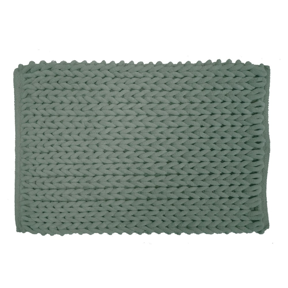 Zelená kúpeľňová predložka 50x80 cm Ariel – douceur d'intérieur