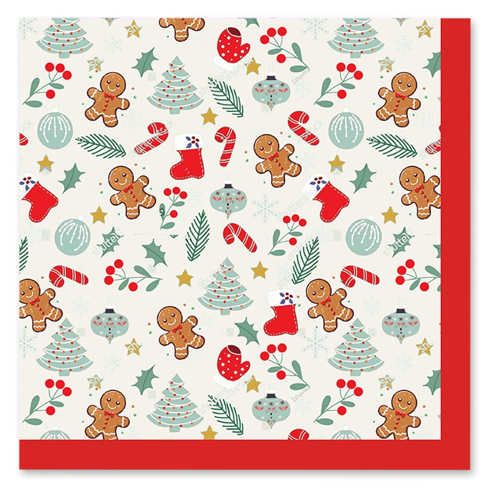 Obrúsky v súprave 20 ks 33x33 cm Cookie – Homéa