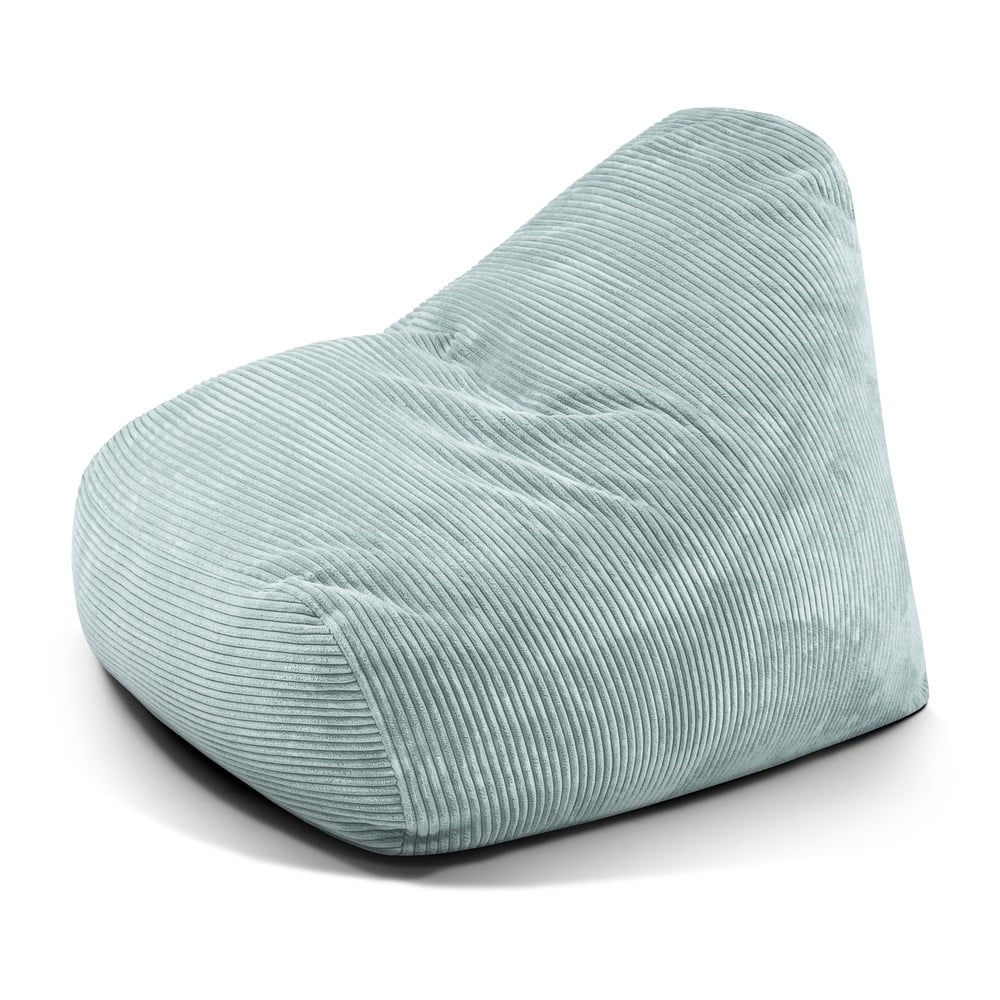 Menčestrový sedací vak v mentolovej farbe Snug 100 – SLOWDOWN